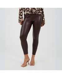 Brave Soul - Faux Leather Trousers - Lyst