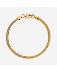 Inicio - Waterproof Snake Chain Bracelet - Lyst