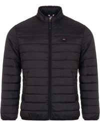 Eden Park - Long Sleeve Waterproof Puffa Jacket - Lyst