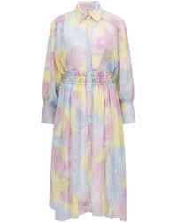 HUGO - Hugo Dileola 10242543 01 Maxi Dress - Lyst