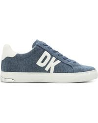DKNY - Abeni Lace Up Trainers - Lyst