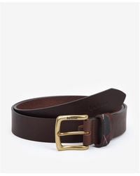 Barbour - Esk Leather Belt Size: L - Lyst