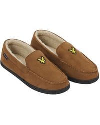 Lyle & Scott - Aspen Moccasin Slipper - Lyst