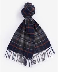 Barbour - Tartan Wool Cashmere Scarf - Lyst