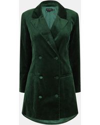 GOOD AMERICAN - Executive Velvet Blazer Dress - Lyst