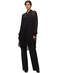 BOSS - Bareid Long-Sleeve Blouse - Lyst