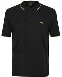 BOSS - Paddy Polo Shirt With Contrast Tipping - Lyst