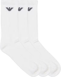 Emporio Armani - Crew Socks - Lyst