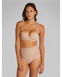 Calvin Klein - Sculpted Firm Mesh Brief Shapewear - Lyst