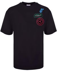 Loyalti - Neon Badge Regular Fit T-Shirt - Lyst