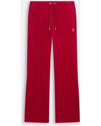 Juicy Couture - Tina Track Pant Velour Joggers - Lyst