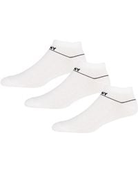 DKNY - 3 Pack Jefferson Liner Socks - Lyst