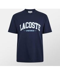 Lacoste - Big Logo T-Shirt - Lyst