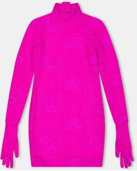 Balenciaga - Asymmetric Wrap Dress - Lyst