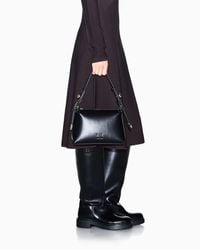 ARMANI EXCHANGE - Helen Medium Faux Leather Shoulder Bag - Lyst