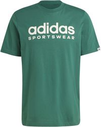 adidas - Essentials Single Jersey Logo T-Shirt - Lyst