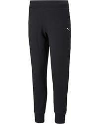 PUMA - Closed Hem Fleece Joggers - Lyst