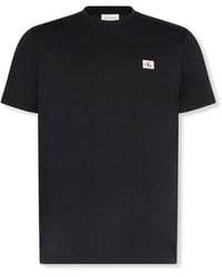 Calvin Klein - Ckj Woven Box Regular Fit T-Shirt - Lyst
