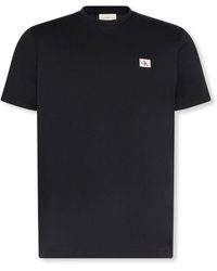 Calvin Klein - Ckj Woven Box Regular Fit T-Shirt - Lyst