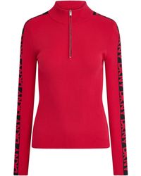 DKNY - Tape Knitted Top - Lyst