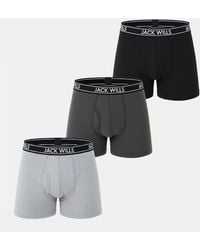 Jack Wills - Jw Daundley Boxers 3 Pack - Lyst