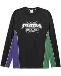 PUMA - Hoopaverse Shooting Long Sleeve Performance Gym Top - Lyst