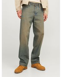 Jack & Jones - Alex Straight Leg Jeans - Lyst