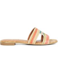 Dune - Ludlows Flat Sandals - Lyst