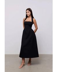 Odd Muse - Halter Midi Maxi Dress - Lyst