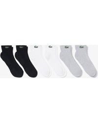 Lacoste - 6Pk Sportqtr - Lyst