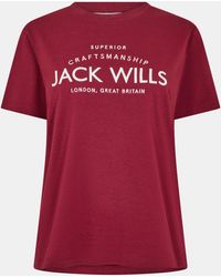 Jack Wills - Forstal Boyfriend T-Shirt Ladies - Lyst