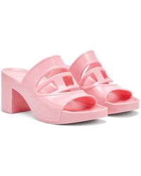DIESEL - Sa-Bonnie Flat Sandal - Lyst