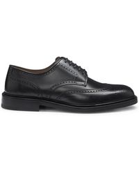 BOSS - Mosby Double Breasted Lace Up Derby Shoes - Lyst