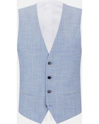HUGO - 'S Tailored Waistcoat - Lyst