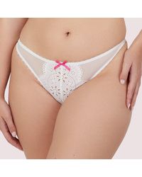 Playful Promises - Camille Broderie Thong - Lyst