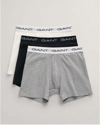GANT - 3 Pack Of Boxer Briefs - Lyst