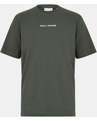 Daily Paper - Short Sleeve Crew Neck T-Shirt - Lyst