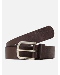 Jack & Jones - Harry Faux Leather Belt - Lyst
