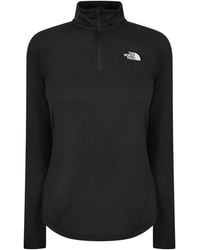 The North Face - Flex 1/4 Zip Long-Sleeve Top - Lyst