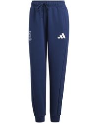 adidas - Poland Performance Fleece Tracksuit Bottom - Lyst
