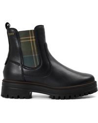 Barbour - Amberley Leather Chelsea Boots - Lyst