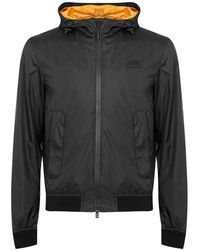 Replay - Hooded Bomber Jacket - Lyst