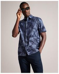 Ted Baker - Ted Howth Ss Shirt Sn99 - Lyst
