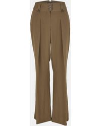 Tom Ford - High Rise Wide Leg Trousers - Lyst