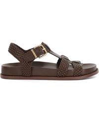 Dune - Looking Flat Sandal - Lyst