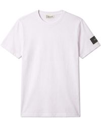 Calvin Klein - Badge Logo Cotton Short-Sleeve T-Shirt - Lyst