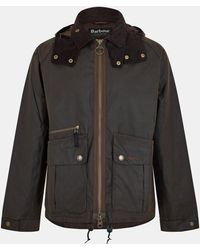 Barbour - Re Bardon Spey Re-Engineered Wax Jacket - Lyst