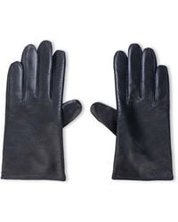 BOSS - Gioli Leather Gloves - Lyst