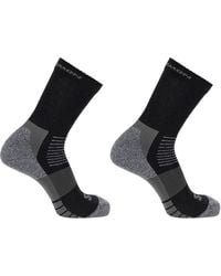 Salomon - Merino Crew 2 Pack Walking Socks - Lyst