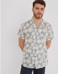 Threadbare - Northhal Short-Sleeve Patterned Shirt - Lyst